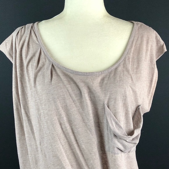 Kirra Tan Front Tie Muscle Tank - Picture 2 of 7